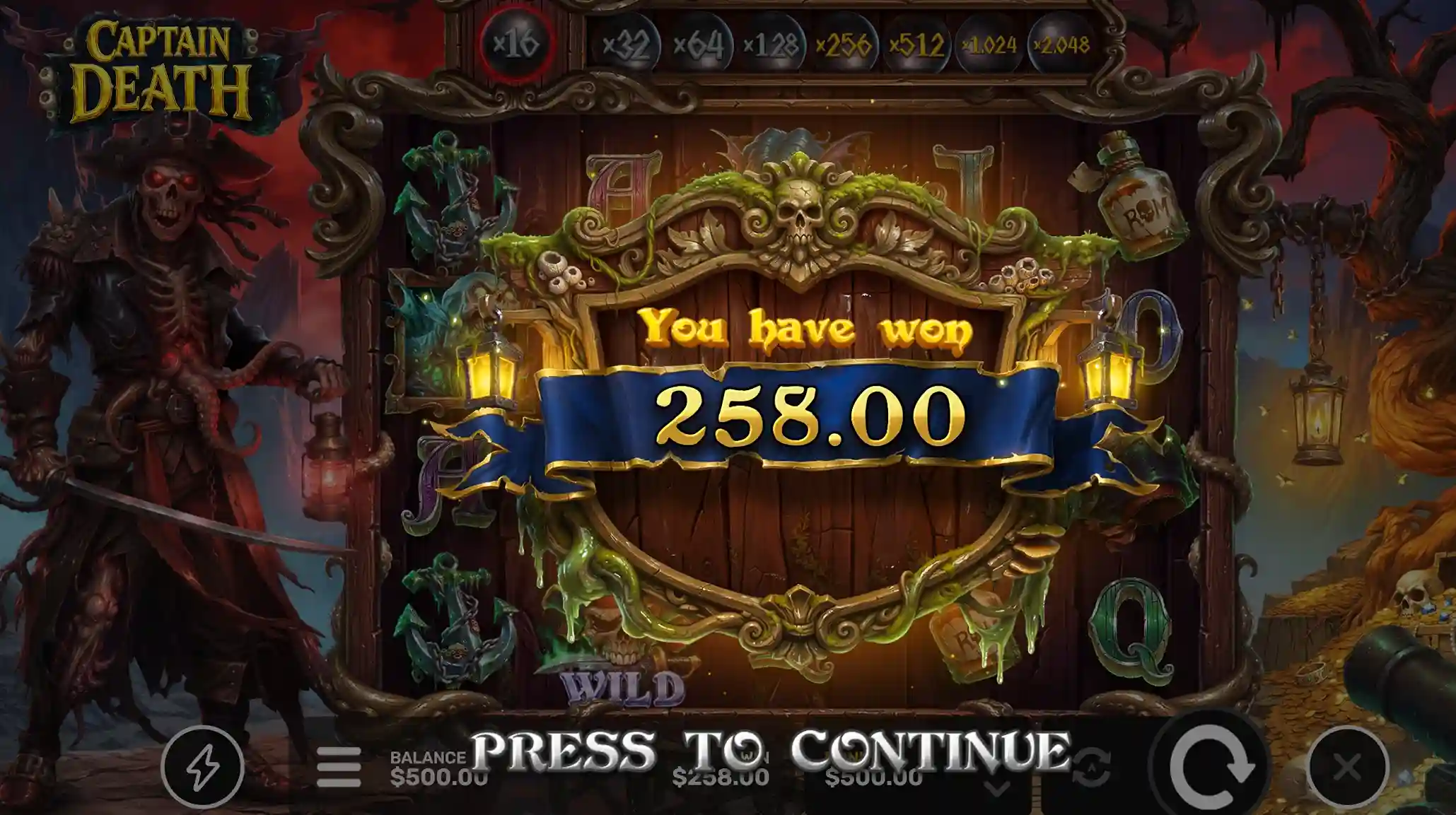 Captain Death Bonus Buy